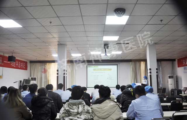 济南神康医院组织全院护理人员进行心肺复苏术技能培训